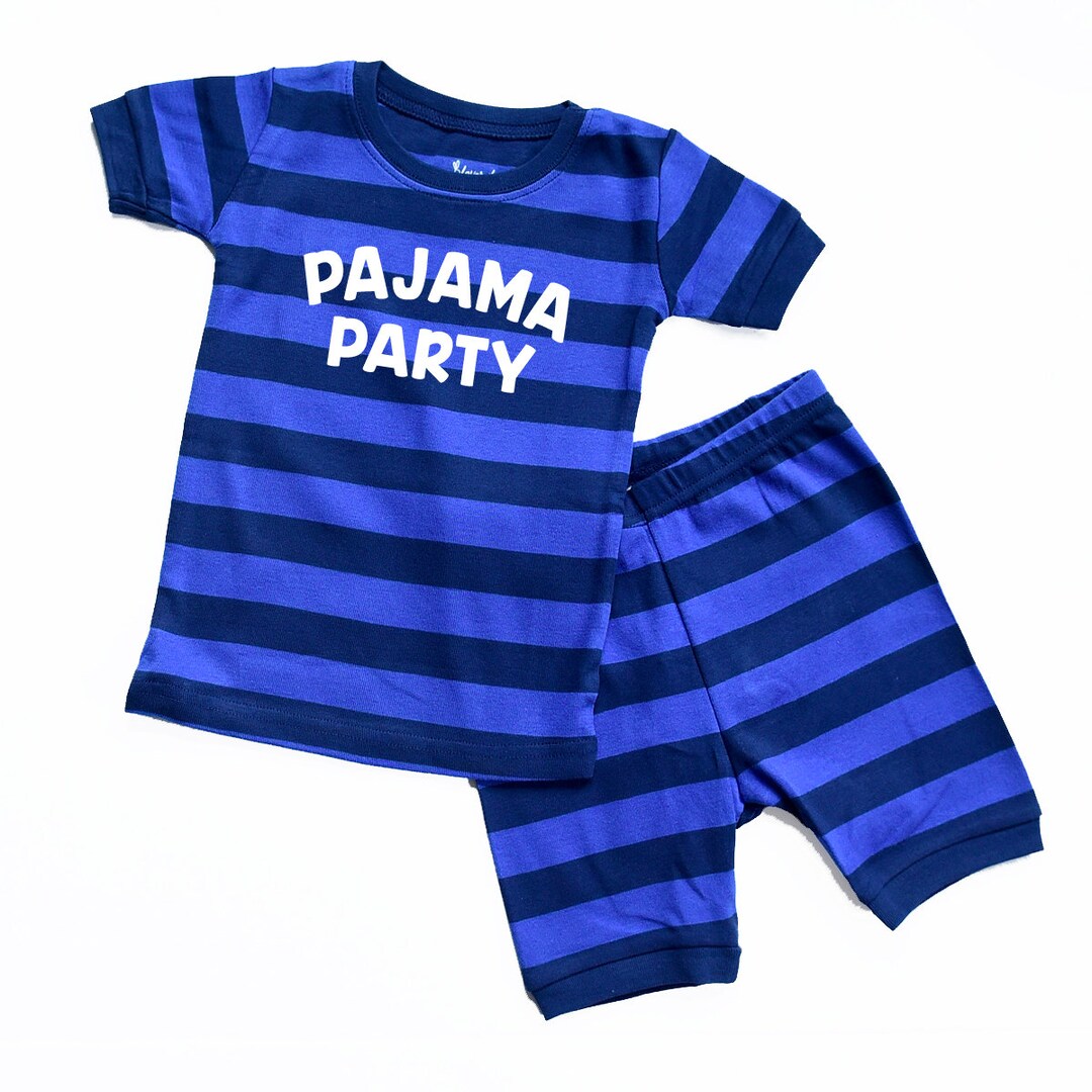 Pajama Party Kids Bday Matching Pajamas Slumber Birthday Party Cousin