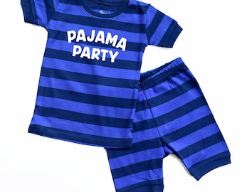 Pajama Party Kids Bday Matching Pajamas Slumber Birthday Party Cousin Matching Sibling PJs Best Friends Gift Boy Toddler Girl Pajama Popular