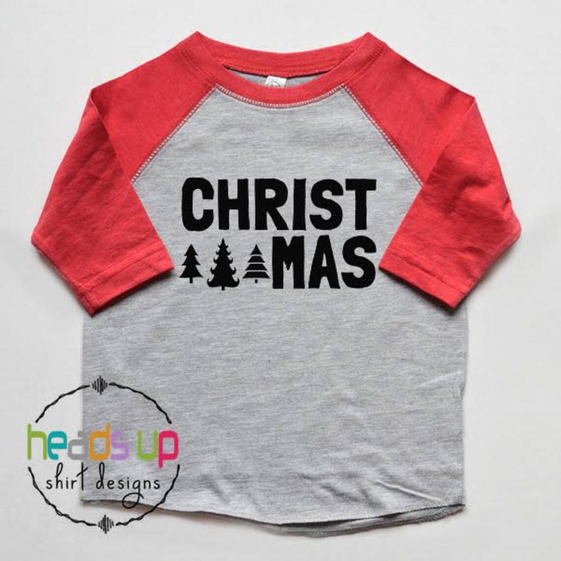 Christmas Shirt Toddler Boy/Girl Christmas tshirt Raglan Etsy