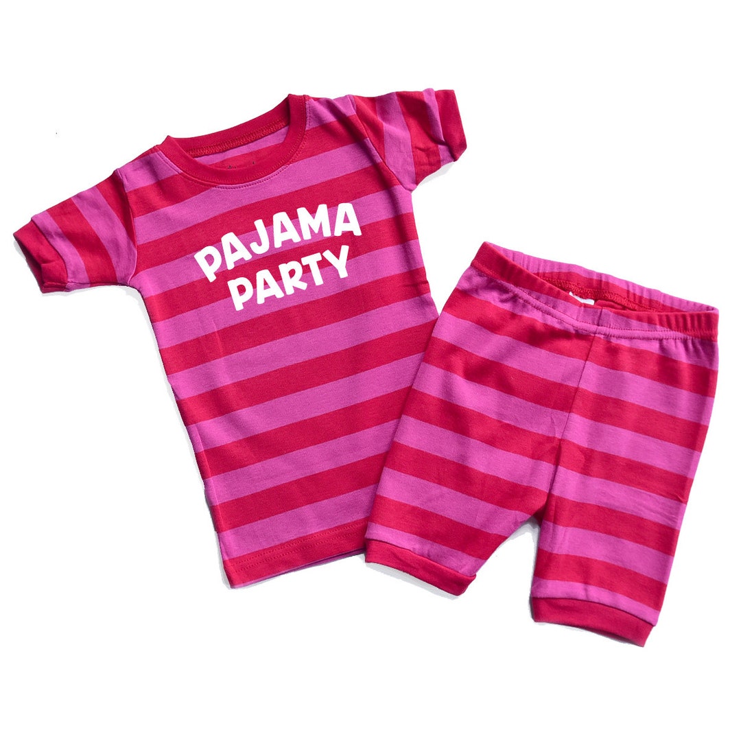 Kids Birthday Pajamas Party Girl Toddler Boy Pajama Party Etsy