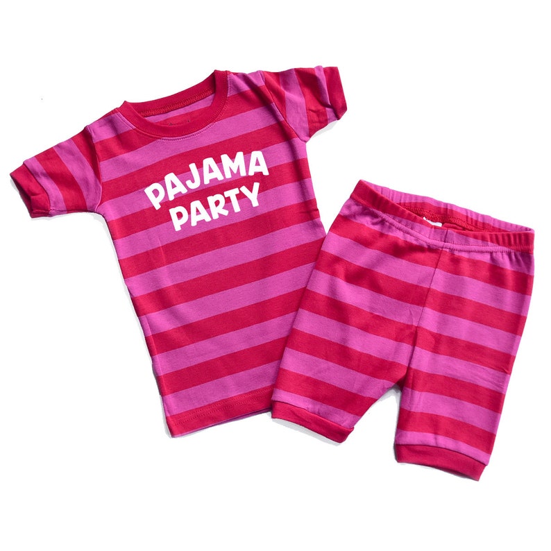 Kids Birthday Pajamas Party Girl Toddler Boy Pajama Party Etsy