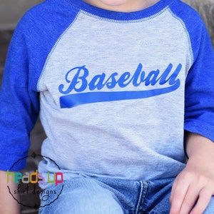 Kleinkind jungen/Mädchen Baseball Raglan Shirt - Baby Junge Baseball Body - Baseball-Shirt Raglan - Sport-t-Shirt-Kinder - Geschenk für Kleinkind - Trendy