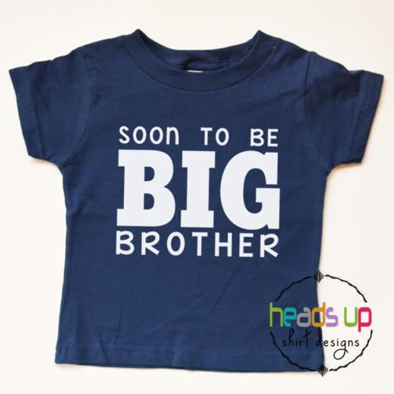 Soon To Be Big Brother Shirt Toddler Boy Baby Announcement Big Brother tshirt I'm Going To Be A Big Brother Tee Brother Trendy image 2