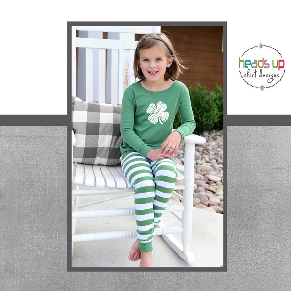 St Patricks Day Kids Pajamas Clover Popular Toddler St Pattys Day Clothing Baby Holiday Sleepwear Family Matching PJs Siblings Shamrock Cute