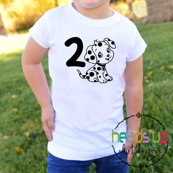 Second Birthday Toddler Girl Dog Shirt - 2nd Birthday Puppy tshirt - Two Animal Tee Bday - Trendy Gift - Kids 2 Birthday Party Doggy t shirt