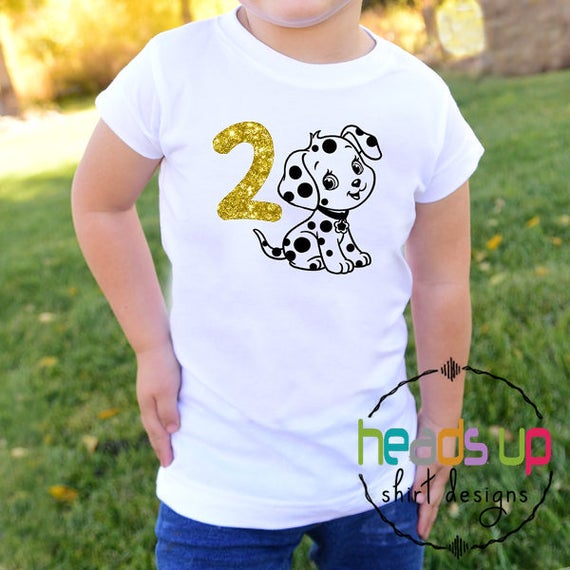 Second Birthday Toddler Girl Dog Shirt - 2nd Birthday Puppy tshirt - Two Animal Tee Bday - Trendy Gift - Kids 2 Birthday Party Doggy t shirt