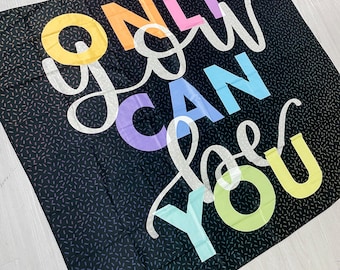 Doodle Decor - Only You Can Be You - Decorative Wall Hanging