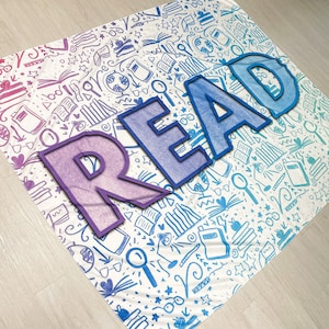 Doodle Decor - READ - Decorative Wall Hanging