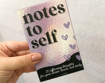 Notes to Self - Affirmation Cards