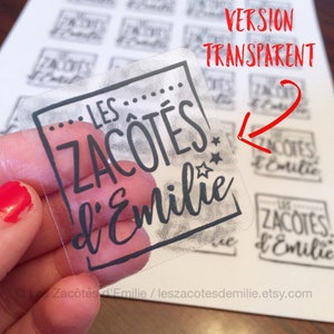 Paper Stickers, review for Etsy Merci de nous laisser un avis french version image 4