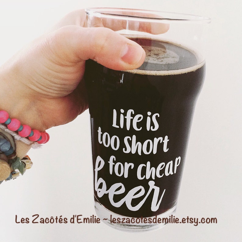 Decal life is Too Short for Cheap Beer for Beer Etsy Decal life is Too Short for Cheap Beer for Beer Etsy