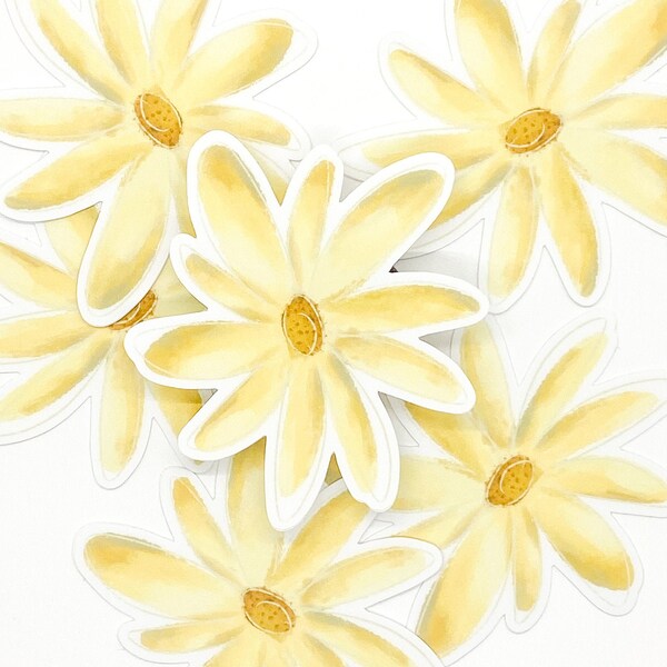 Yellow Stickers Etsy