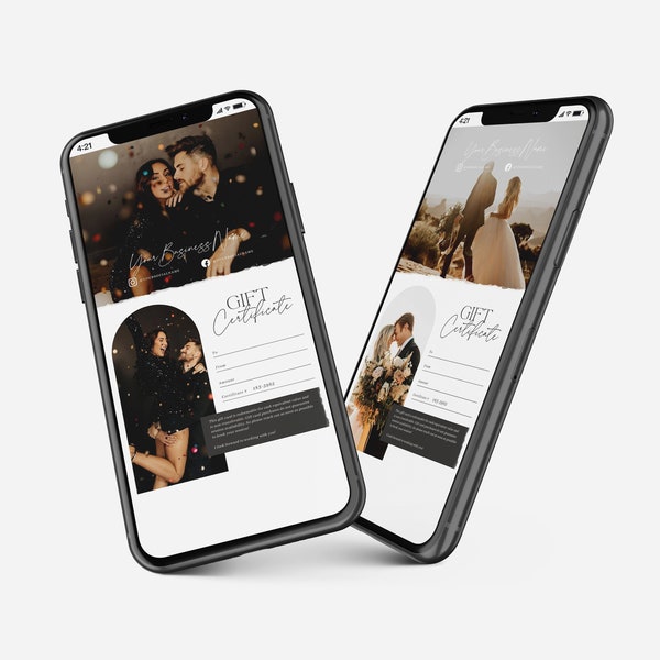 5x7 Certificate Template Etsy