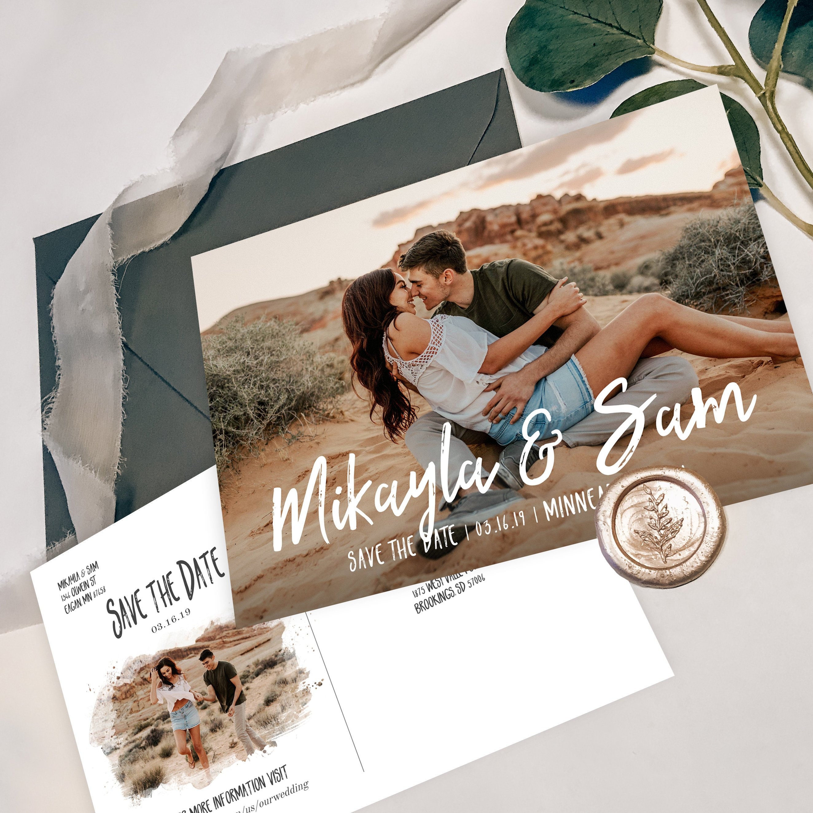 save-the-date-with-photo-template-printable-save-the-date-card-etsy