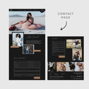 Willa | SHOWIT Website Template Fotograf Website Template Fotografie Website Showit Website Template für Fotografen Portfolio PG007 Bild 9