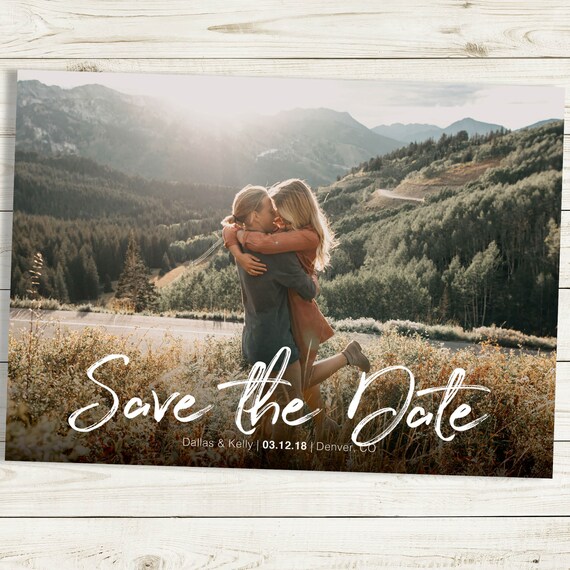 Download Save The Date Template With Photo Card Photoshop Template Photographers Wedding Photography Psd Rustic Postcard Photo Collage Save The Date Paper Invitations Announcements Deshpandefoundationindia Org