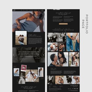 Willa | SHOWIT Website Template Fotograf Website Template Fotografie Website Showit Website Template für Fotografen Portfolio PG007 Bild 5