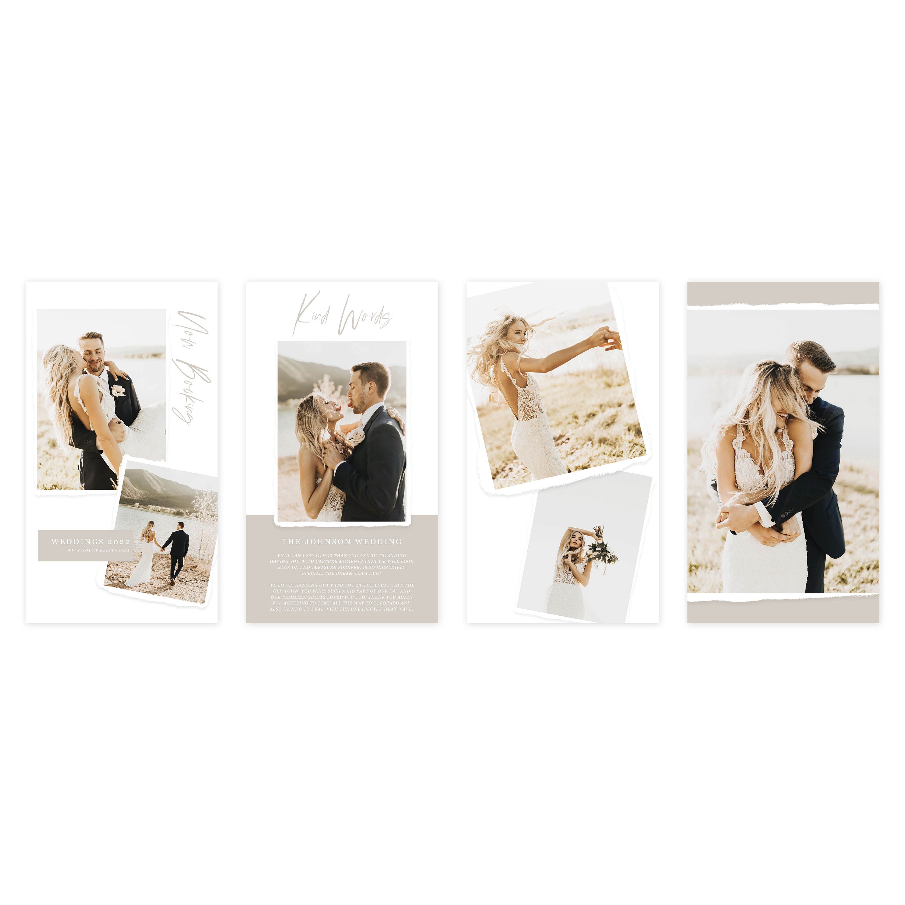 Wedding Instagram Stories Bundle Story Template Instagram - Etsy