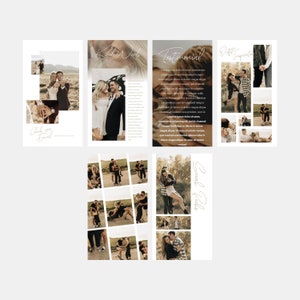Sienna | Canva Photographer Instagram Stories Bundle Story Template Instagram Template Wedding Photography Story Template PG004 image 5