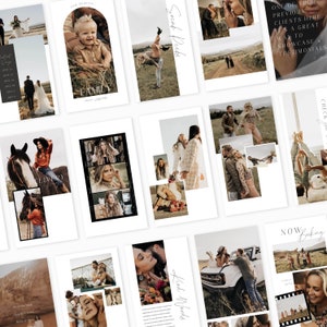Olivia | Canva-fotograaf Instagramverhalenbundel Verhaalsjabloon Instagram-sjabloon Trouwfotografie Verhaalsjabloon PG008