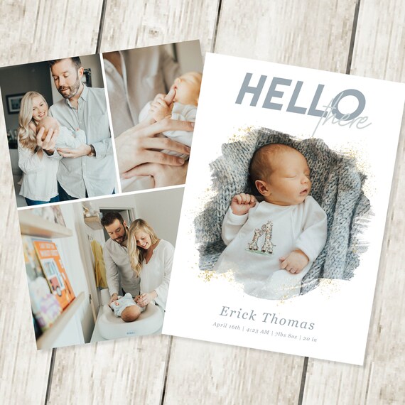 newborn baby birth announcement card baby announcement template new baby card birth announcement baby announcement photoshop template psd new baby announcements
