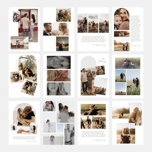 Puede incluir: Un collage de fotos que presenta a una familia en varios entornos. Las fotos est&aacute;n dispuestas en una cuadr&iacute;cula con un fondo blanco. Las fotos muestran a la familia en una variedad de poses, incluyendo sonriendo, riendo y abraz&aacute;ndose. Las fotos est&aacute;n todas en color y son de alta calidad.