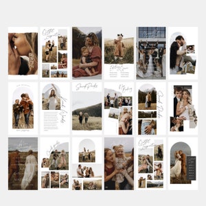 Harlow Canva Photographer Instagram Stories Bundle Story Template Instagram Template Wedding Photography Story Template PG006 image 3