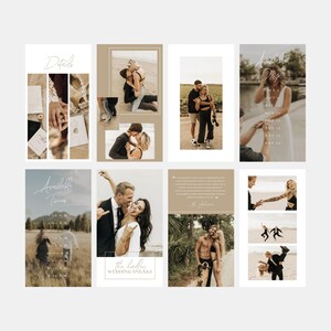 Sienna | Canva Photographer Instagram Stories Bundle Story Template Instagram Template Wedding Photography Story Template PG004 image 4