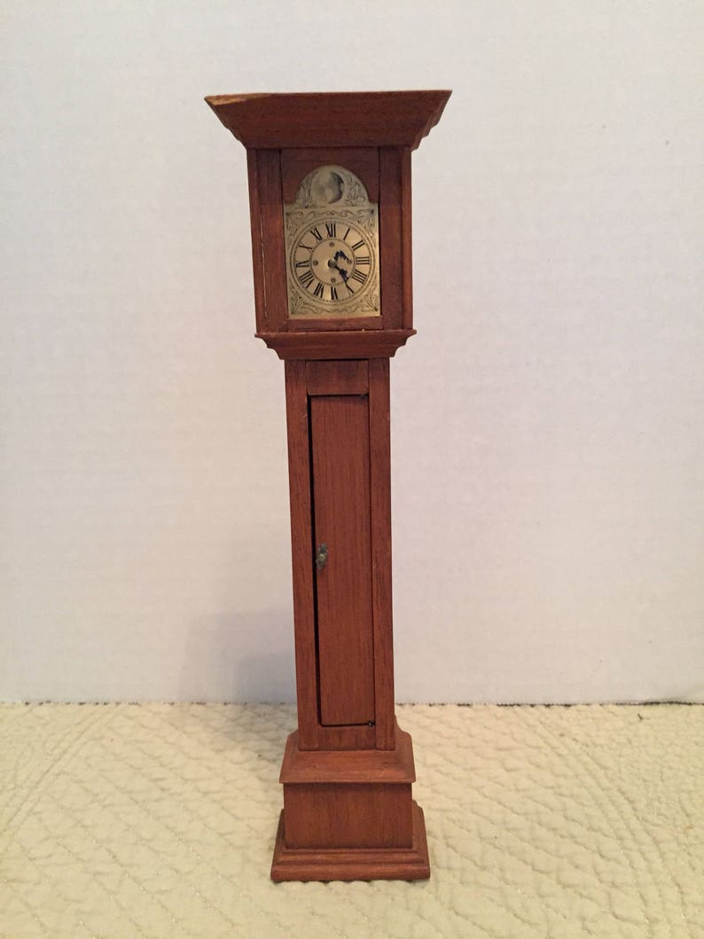 Miniature grandfather clock Etsy