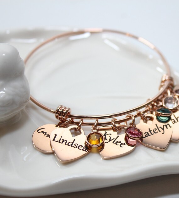 child name bracelet for mother