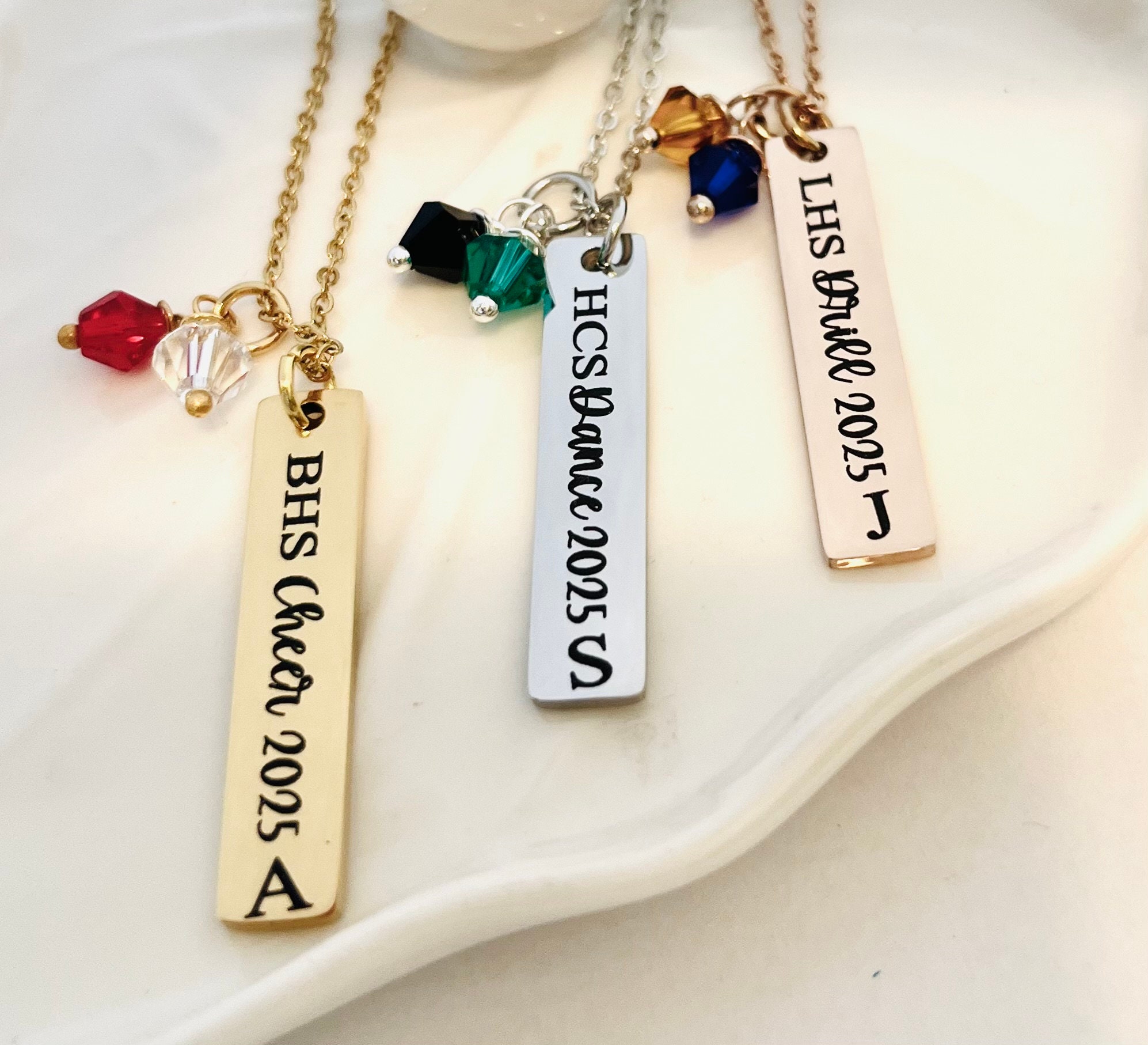 BNQL Collana da cheerleader, regalo per ragazze cheerleader, regalo per ragazze Cheerleader, regalo per ragazze Cheerleading Coach Regali, Acciaio inossidabile