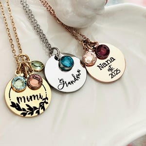 mothers necklace, mothers birthstone necklace, personalized mothers necklace, mother jewelry, mother gift, mother necklace, mothers day gift