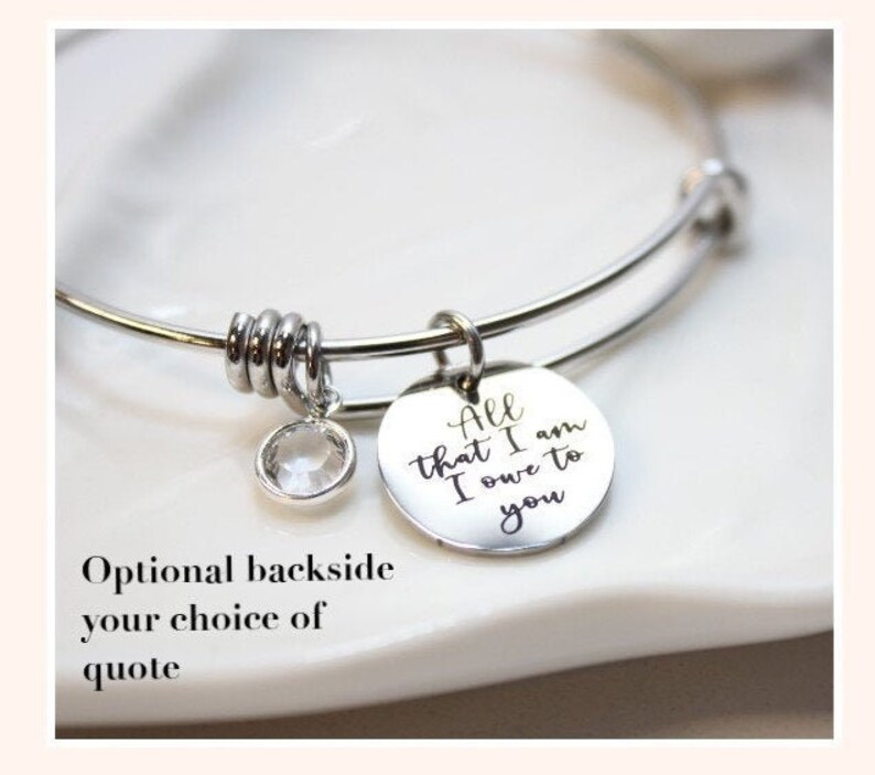 May Bracelet May Birth Flower Bracelet May Jewelry May Etsy