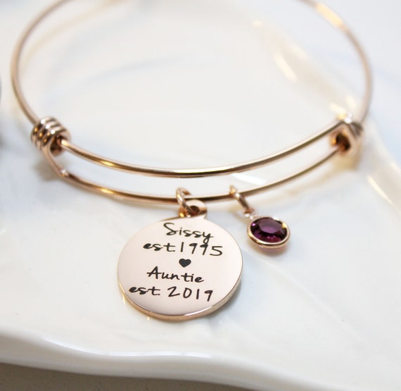 Aunt shop bangle bracelet