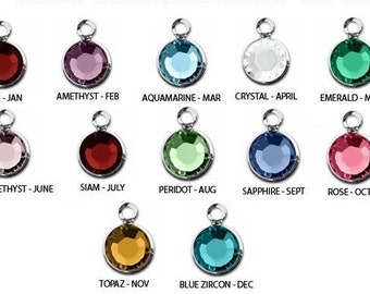 Add on birthstone