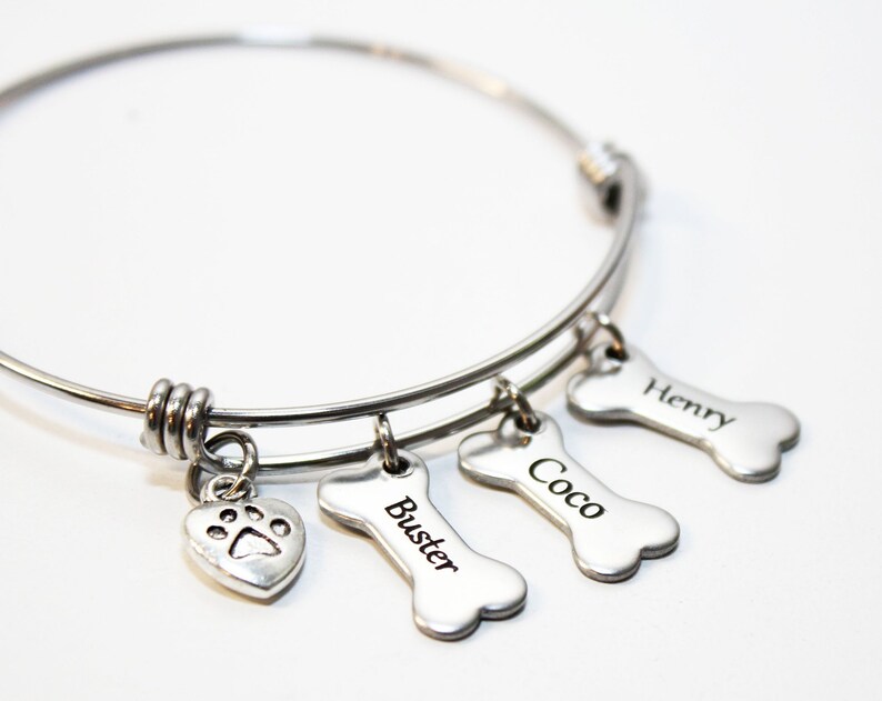 Dog bracelet personalized dog bracelet dog name bracelet Etsy