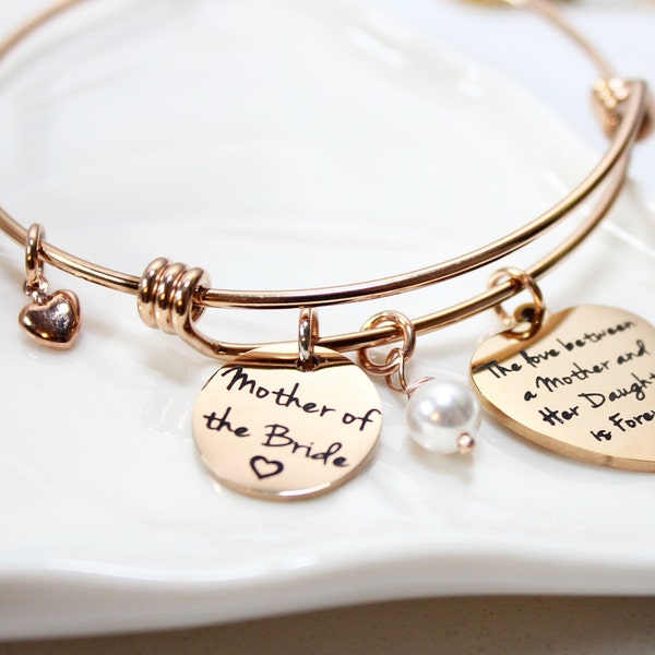 mother of the bride bracelet, personalized mother of the bride bracelet, mother of the bride date bracelet, mother of the bride gift