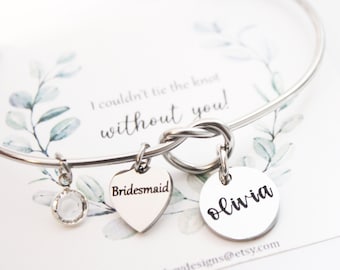 bridesmaid bracelet, bridesmaid knot bracelet, bridesmaid gift, bridesmaid silver, bridesmaid gold, bridesmaid gifts, bridesmaid jewelry