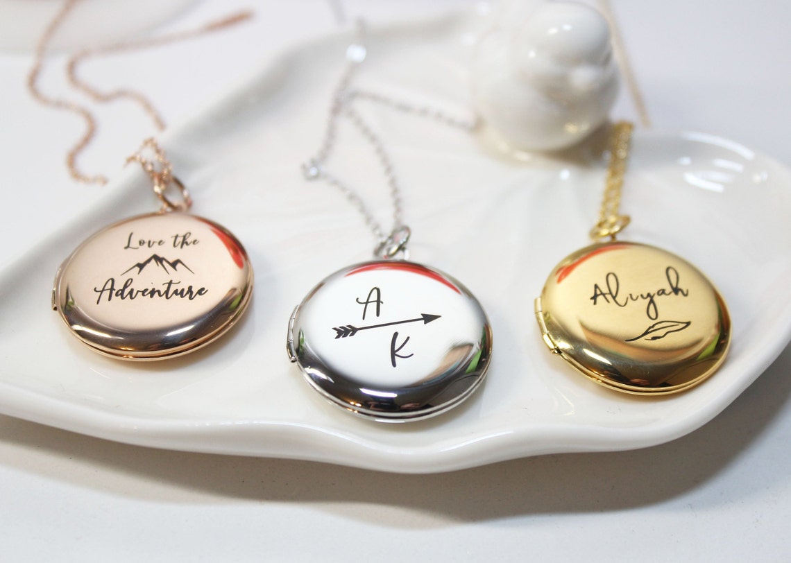 Best friend locket best friend locket necklace personalized Etsy