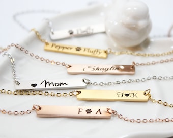 mothers necklace, mothers name necklace, gold mothers necklace, mothers jewelry, mothers necklace from child, mothers day gift, mom necklace