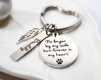 Llavero conmemorativo para perro, llavero conmemorativo para perro con nombre, llavero conmemorativo para perro personalizado, llavero conmemorativo para perro grabado con nombre