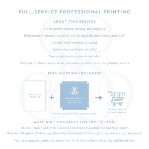 a flyer for a printing company