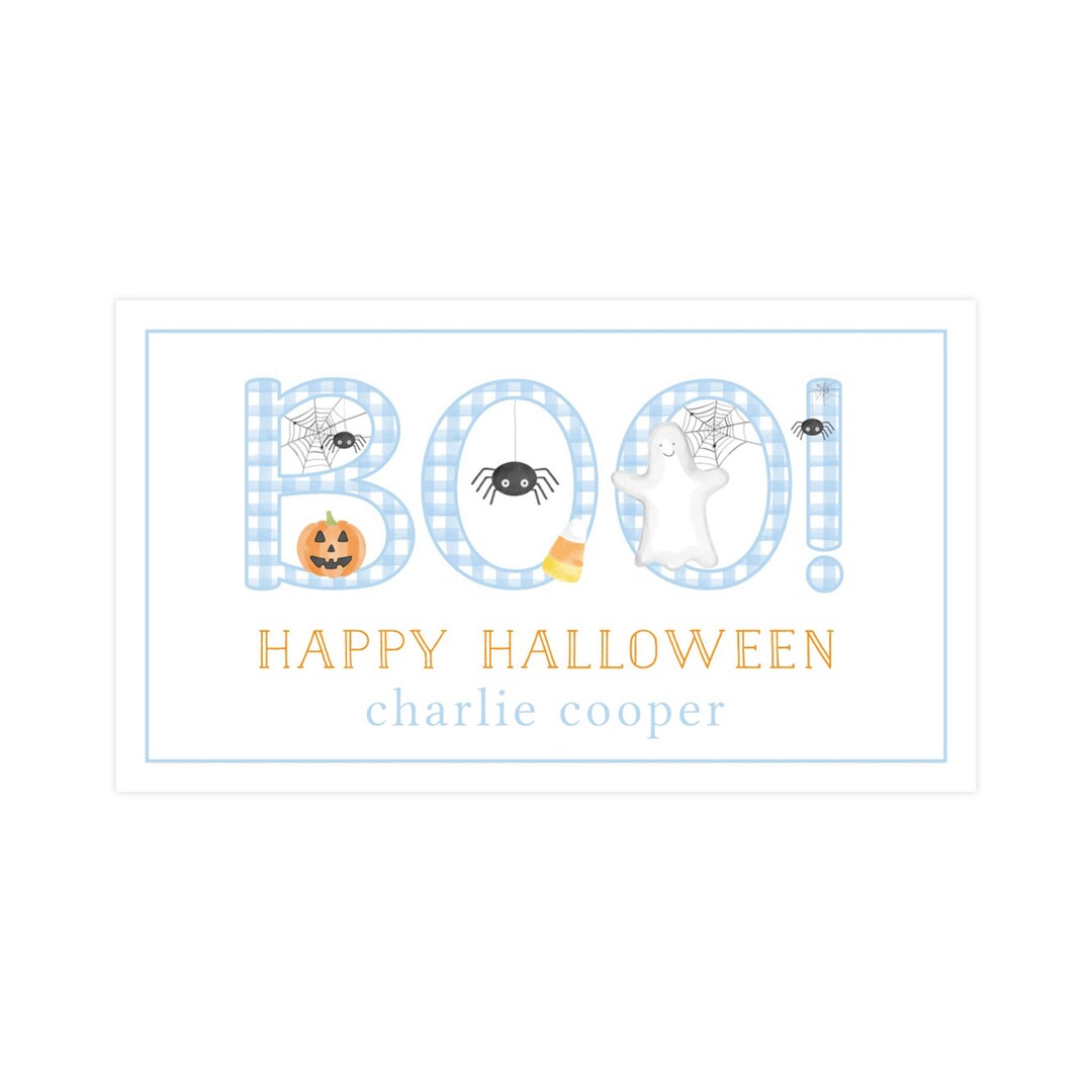 Halloween Gift Tag Printable, Halloween Favor Tag, Halloween Printable
