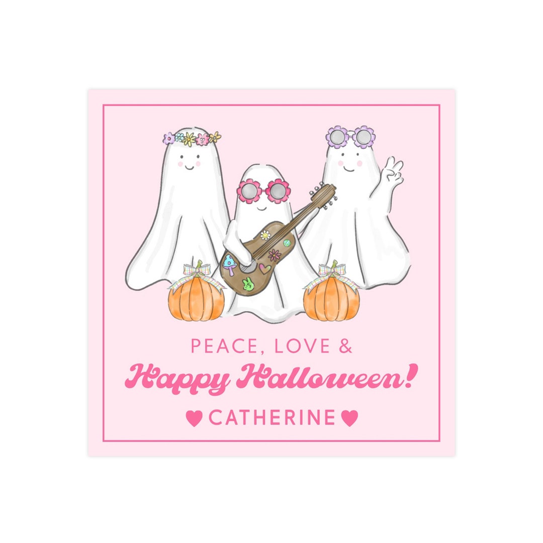 Halloween Gift Tag Printable, Halloween Favor Tag, Halloween Printable