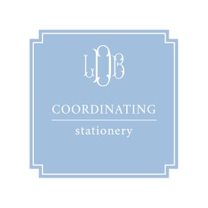 COORDINATING: Stationery - Made To Order Digital Download