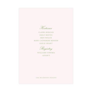 Printable Chinoiserie Bridal Luncheon Invitation, Grandmillennial Invitation, Chinoiserie Invitation Template | PRINTING AVAILABLE image 5