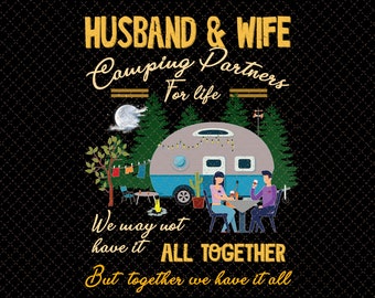 Free Free Husband And Wife Camping Svg SVG PNG EPS DXF File