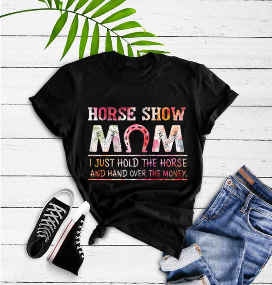 Funny Horse Show Mom TShirt Horse Riding Shirt Gaited Etsy