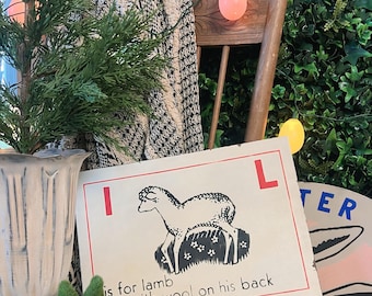 L is for Lamb Sign