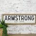 Family Name Custom Sign, Rustic Home Decor, Customized Signs, Personalized Sign, Farmhouse Sign, Fixer Upper Decor, Framed Sign, Custom Gift 